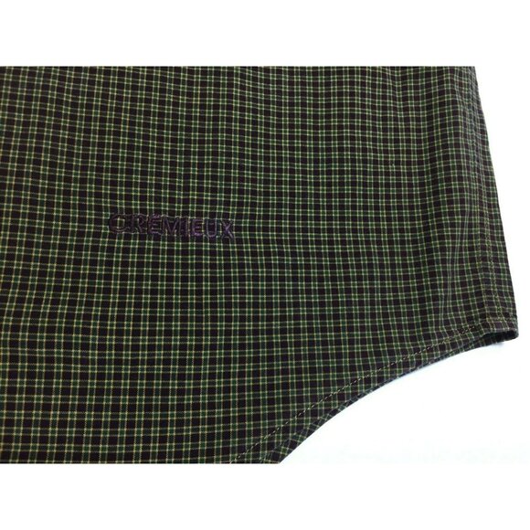 Daniel Cremieux Collection Mens Plaid Button Shirt Brown Green Size XL - Picture 6 of 9